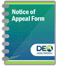 Notice of Appeal Form